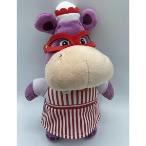 Disney Jr. Doc McStuffins Hallie The Hippo 8" Plush Stuffed Animal Hippopotamus